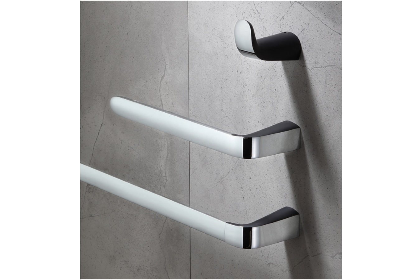 Zeto Noir Toilet Roll Holder Accessories Oakleys Bathroom Supplies