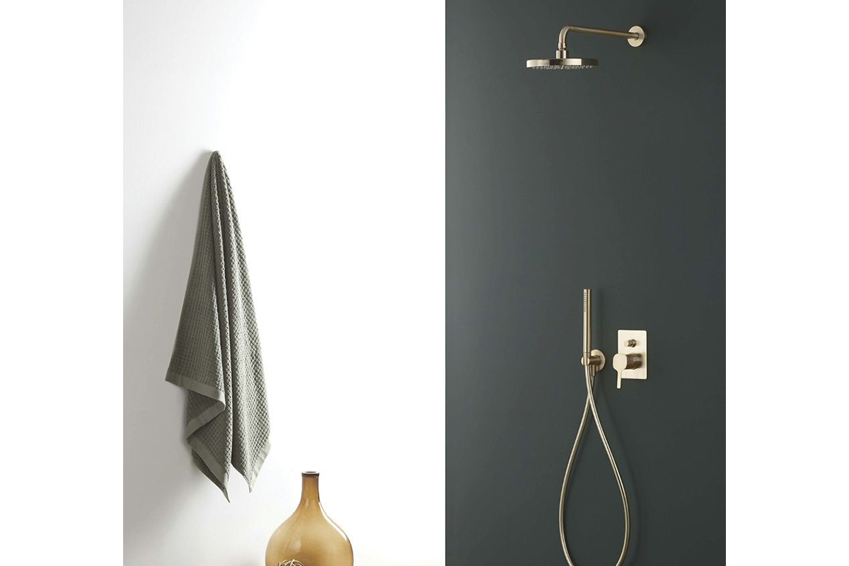 Luxe Wall Mount Shower Kit | Tapware | Oakleys Bathroom Supplies