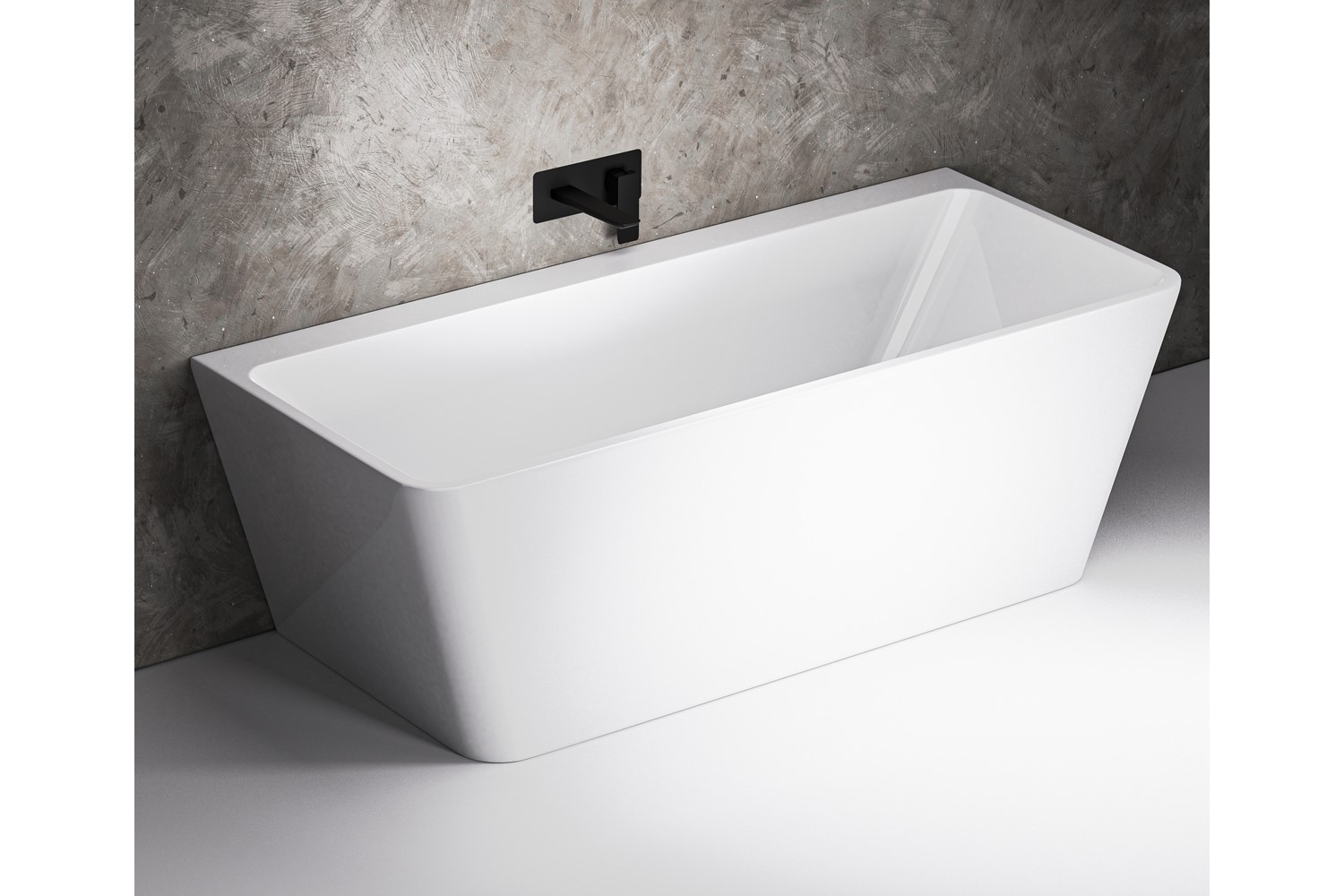 Nevis V Back To Wall Bath Baths Oakleys Bathroom Supplies