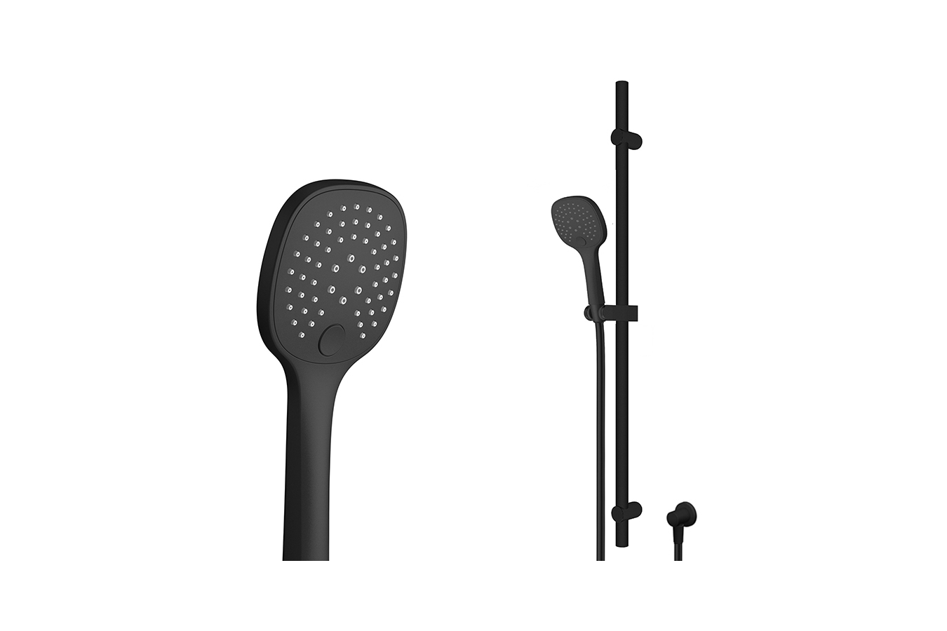 Splash Plus Square ION Slide Shower Tapware Oakleys Bathroom Supplies